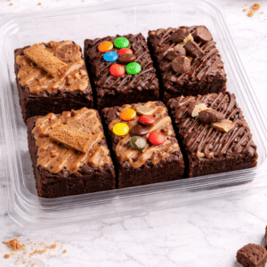 Brownie box at Humble House Bakery Saskatoon